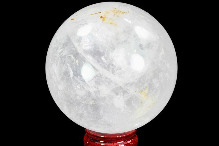 Polished Quartz Sphere - Madagascar #104274